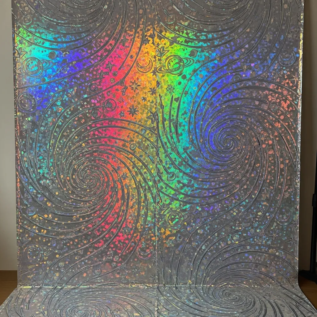 Deluxe Holografische Backdrop